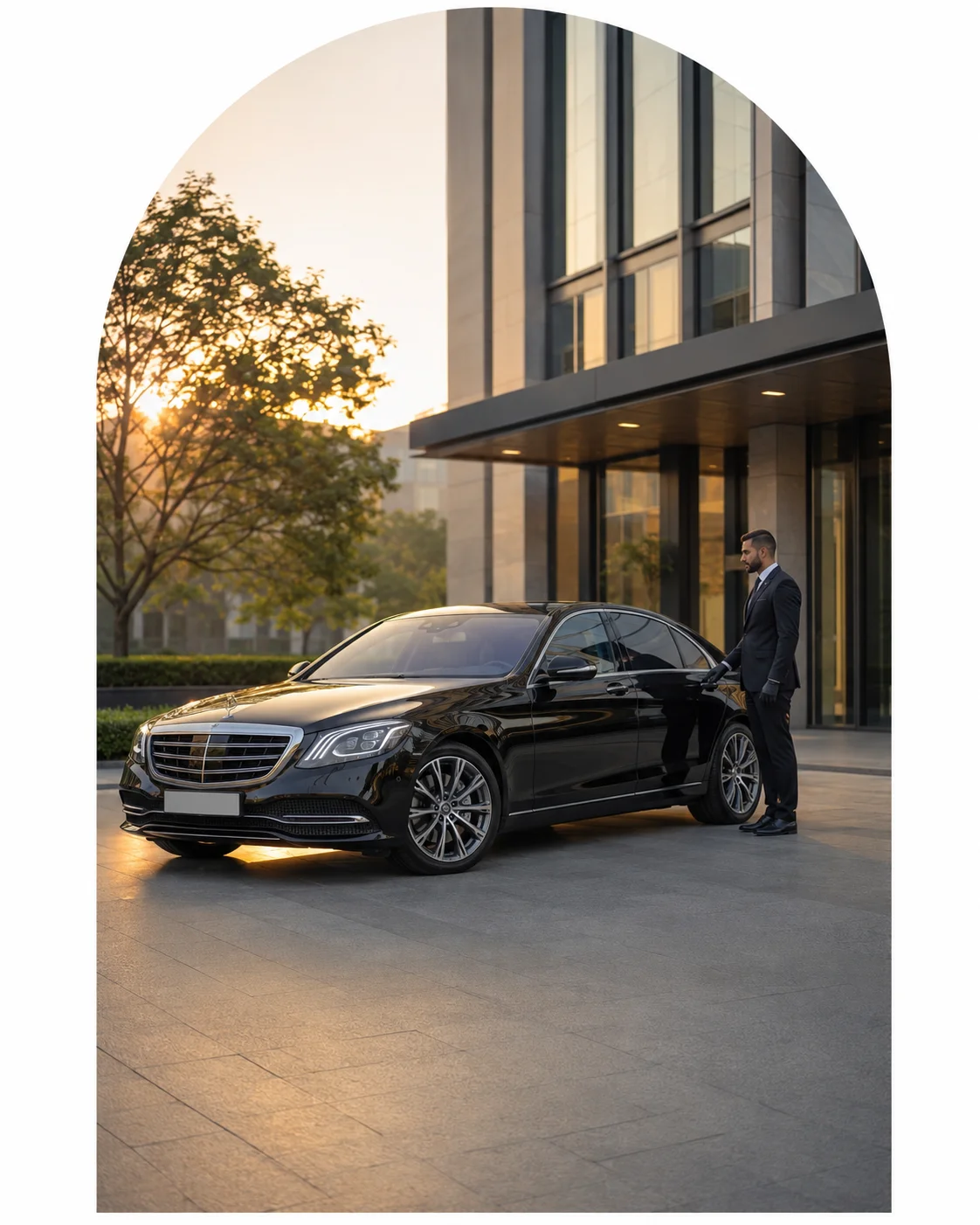 Sunrise Limousine executive vehicle providing corporate transportation