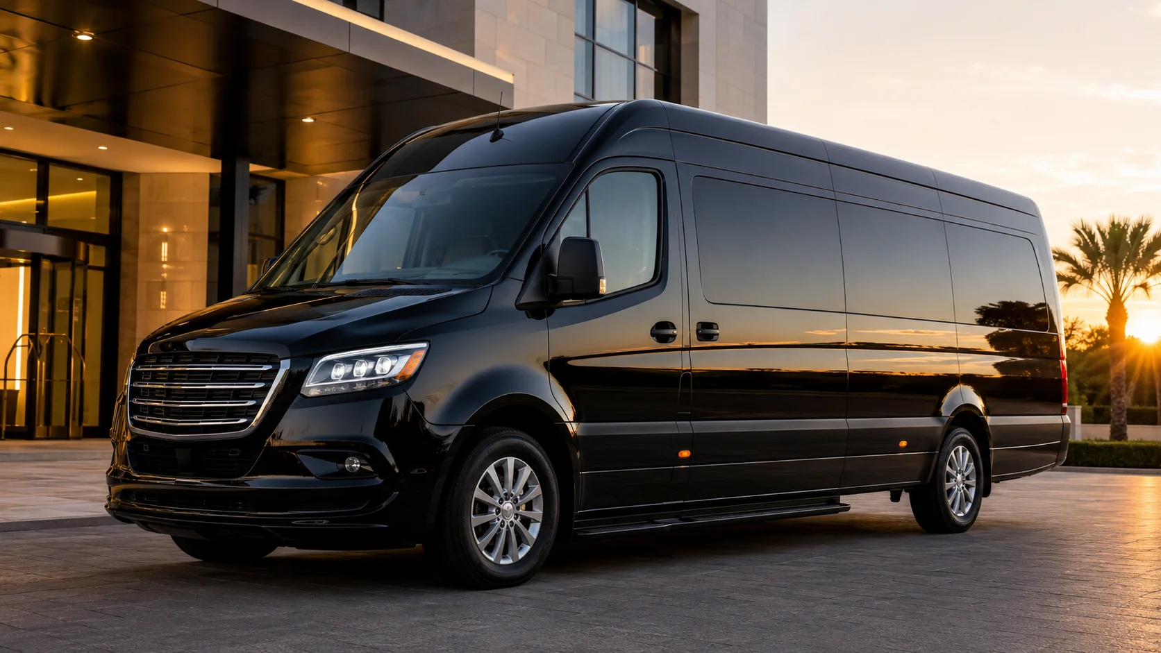 Luxury Sprinter van transportation